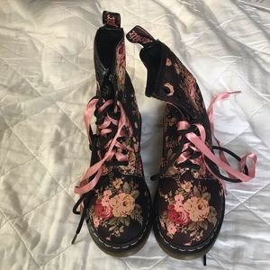 Floral Doc Martens